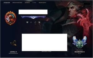 Conta de LOL Diamante 2 com 74 campeões 37 skins - League of Legends