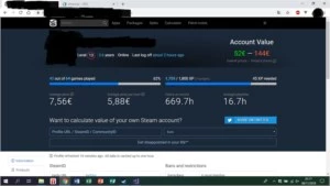 Conta Steam lvl 13 com 64 jogos(19 pagos e o resto é gratis)