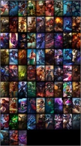Conta Platina III c/ 70+ Skins Legacy, Lendária e Ultimate - League of Legends LOL