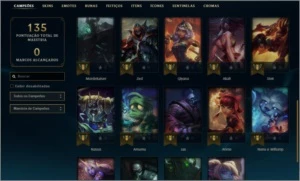 Conta bronze 2 / 29 campeões/ 5 skins - League of Legends LOL