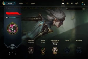Conta bronze 2 / 29 campeões/ 5 skins - League of Legends LOL
