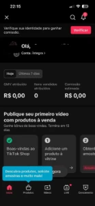 Conta Do Tiktok Com Shop Ativo +3,8K Seguidores - Redes Sociais