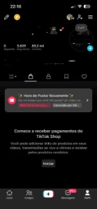 Conta Do Tiktok Com Shop Ativo +3,8K Seguidores - Redes Sociais