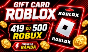 # Gift Card Roblox — 500 Robux com Entrega Rápida - Gift Cards