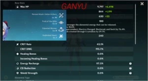 AR 57 AMERICA SERVER GANYU HUTAO RAIDEN KLEE KAZUHA+ - Genshin Impact