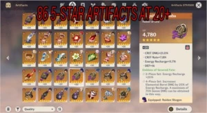 AR 57 AMERICA SERVER GANYU HUTAO RAIDEN KLEE KAZUHA+ - Genshin Impact
