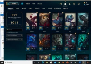Conta LOL 127 SKINS 54 CROMAS 19 maestrias 7 + VALORANT