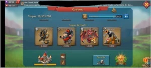 Conta lords mobile