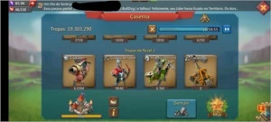 Conta lords mobile