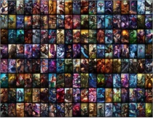 Vendo conta no LOL 349 skins - League of Legends