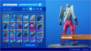 Conta de Fortnite, muitas skins e Salve O Mundo Ed. Limitada