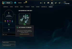 Mestre com 26 Champs e 2 Skins + 11 Fragmentos - League of Legends LOL