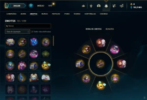 Mestre com 26 Champs e 2 Skins + 11 Fragmentos - League of Legends LOL