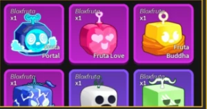 Conta blox fruits, stilos de lutas, frutas todas upadas - Roblox