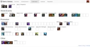 Conta world of warcraft com montaria raras de TCG e outras - Blizzard