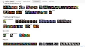 Conta world of warcraft com montaria raras de TCG e outras - Blizzard
