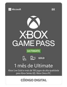 XBOX GAMEPASS ULTIMATE 1 MES (contas ANTIGAS e NOVAS) - Gift Cards