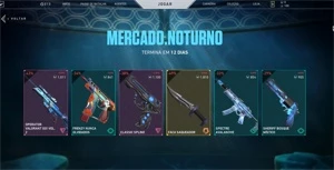 Conta Valorant Ouro 1 (com mercado noturno)