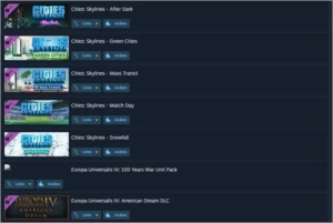 Conta Steam com Vários jogos