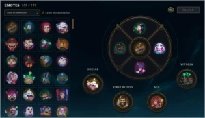 CONTA LOL 257 SKINS PLATINA - League of Legends
