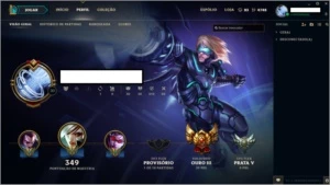 CONTA GOLD 3 - League of Legends LOL