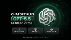 Chat GPT Plus 5.5 - 30 DIAS de Acesso Privado - Assinaturas e Premium