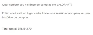Conta valorant com muitas skins e VP // Negocio Valor