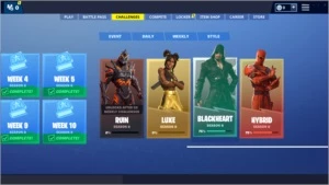CONTA FORTNITE SEASON 8 COMPLETA/2