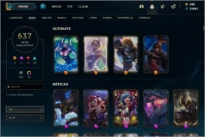 CONTA LEAGUE OF LEGENDS SUPER PROMO LOL