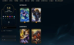 Conta League of Legends Full Acesso - 86 Champs e 54 Skins LOL