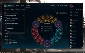 Conta Platina S6 - Full Champions - 74 Skins - 7 Pag Runas - League of Legends LOL