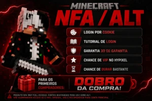 🎮 Minecraft NFA / ALT – Login por Cookie