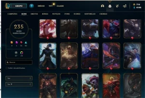Conta League of legends LOL
