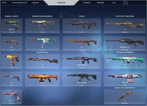 Conta de Valorant com Skins + Todos os Agentes Liberados