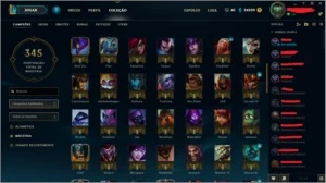 CONTA LOL PLATINA III - TODOS OS CAMPEÕES - MMR D5 - League of Legends
