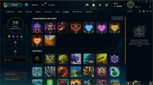 Conta LOL - Diamante IV, 62% de WR(E-MAIL NÃO VERIFICADO) - League of Legends