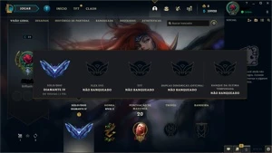 Conta LOL - Diamante IV, 62% de WR(E-MAIL NÃO VERIFICADO) - League of Legends