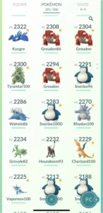 Conta Pokemon GO Lv 36 Mystic - Pokémon