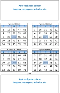 Planilhas Exclusivas Geradoras de Cartelas de Bingo - Outros