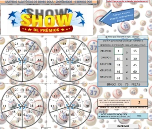 Planilhas Exclusivas Geradoras de Cartelas de Bingo - Outros
