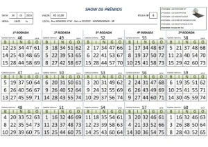 Planilhas Exclusivas Geradoras de Cartelas de Bingo - Outros