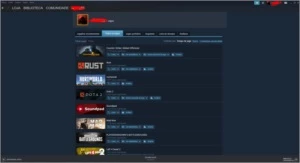 Conta steam top lotada de jogos