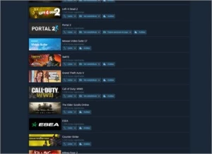 Conta steam top lotada de jogos