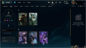 Conta diamante 4  (S11) 20K Essência azul - League of Legends LOL
