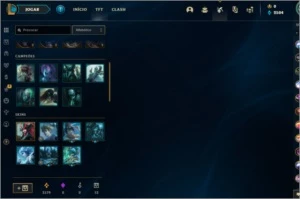 conta mestre com 80 champions, 13 skins, e hextec sobrando - League of Legends LOL