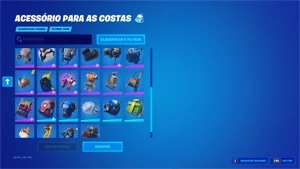 CONTA FORTNITE COM PATRULHEIRO, FUSAO, MARVEL, SKINS RARAS