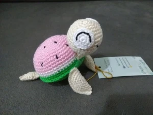 Amigurumi Pequenos e Fofinhos Tartaruga - Artesanato e Personalizados