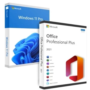 Office 2021 Pro - Windows 11 Pro - Vitalício - Softwares and Licenses