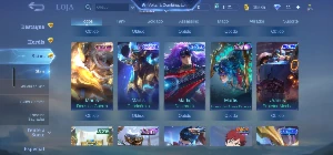 Conta Insana Com Top Br Alpha Legend - Mobile Legends