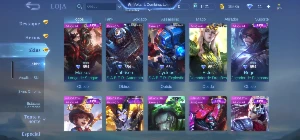Conta Insana Com Top Br Alpha Legend - Mobile Legends